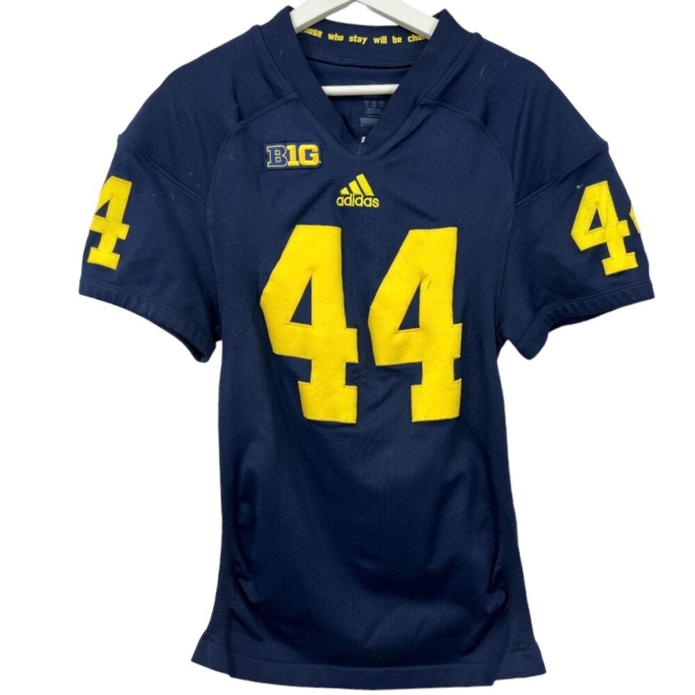 U of M Football Practice Shirt ADIDAS XL team issued player Jersey #44